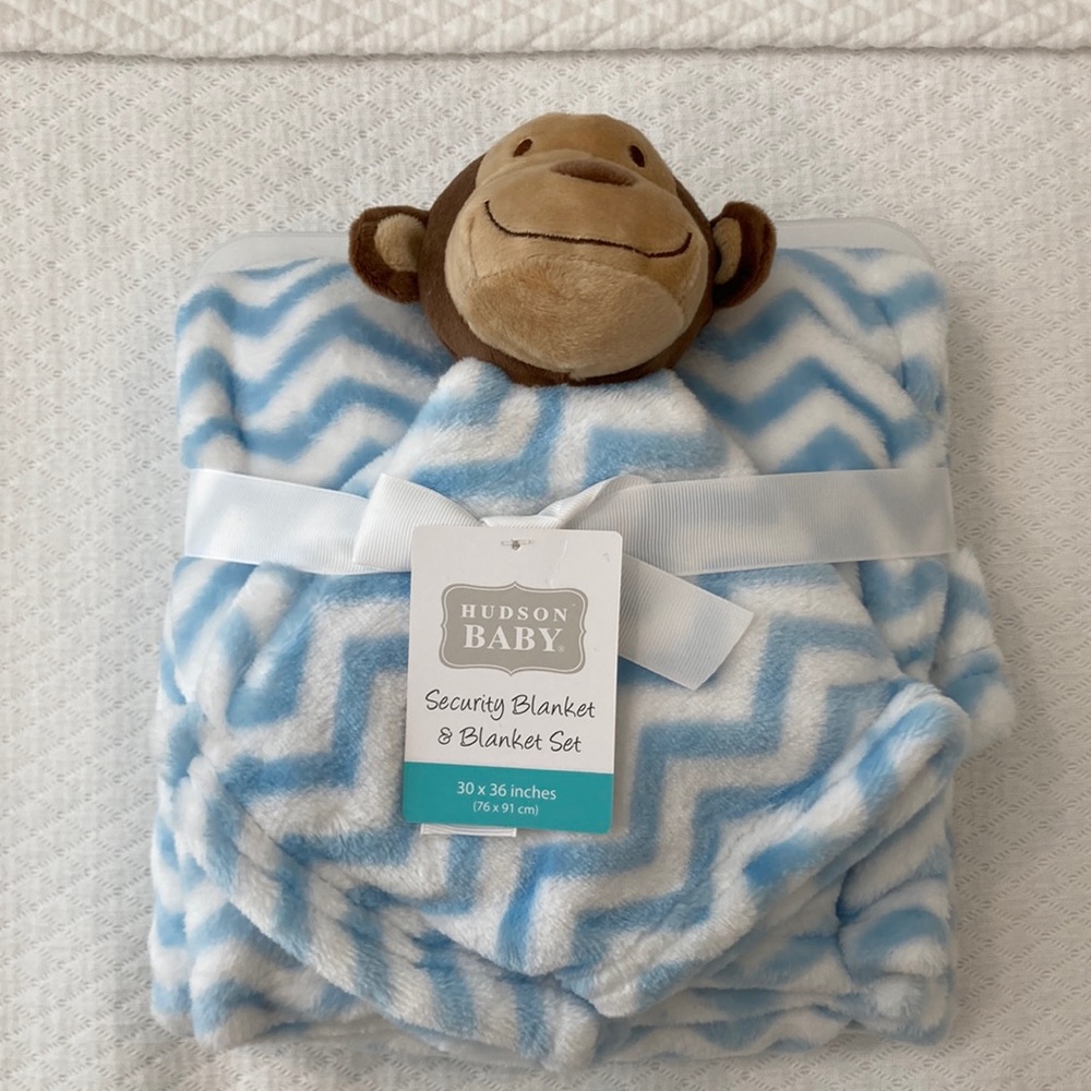 Hudson Baby Security Blanket set
